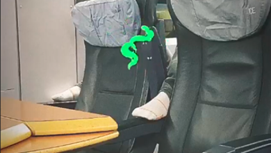 Фото - Пассажир бизнес-класса раздвинул широко ноги и возмутил окружающих
